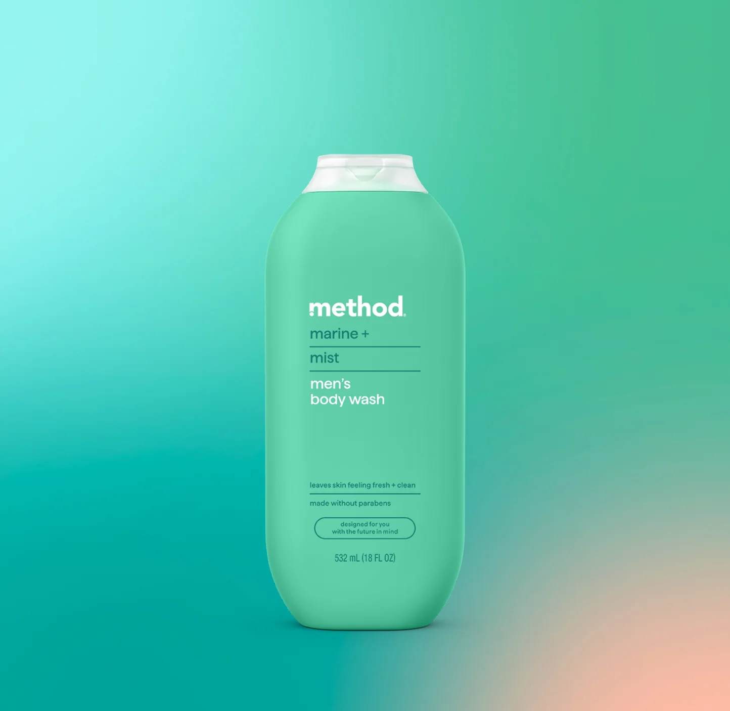 body wash - marine + mist, 18 fl oz