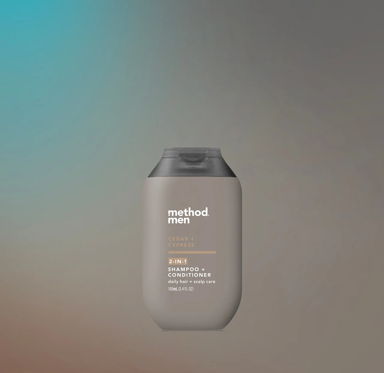 2-in-1 shampoo + conditioner - cedar + cypress, 3.4 fl oz