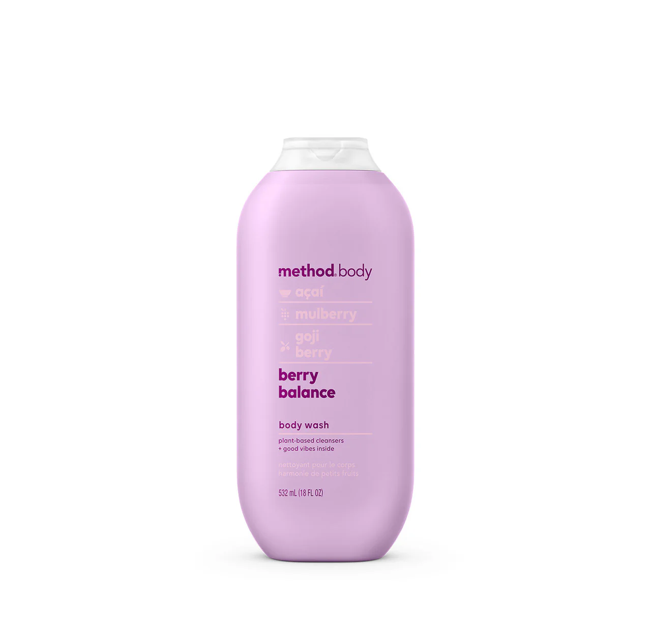 body wash - berry balance, 18 fl oz
