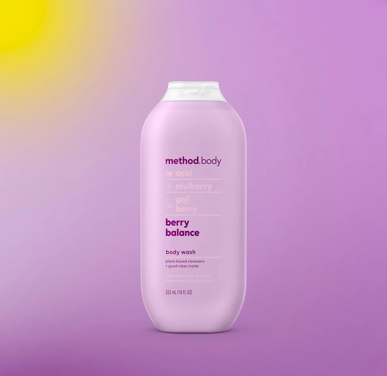 body wash - berry balance, 18 fl oz