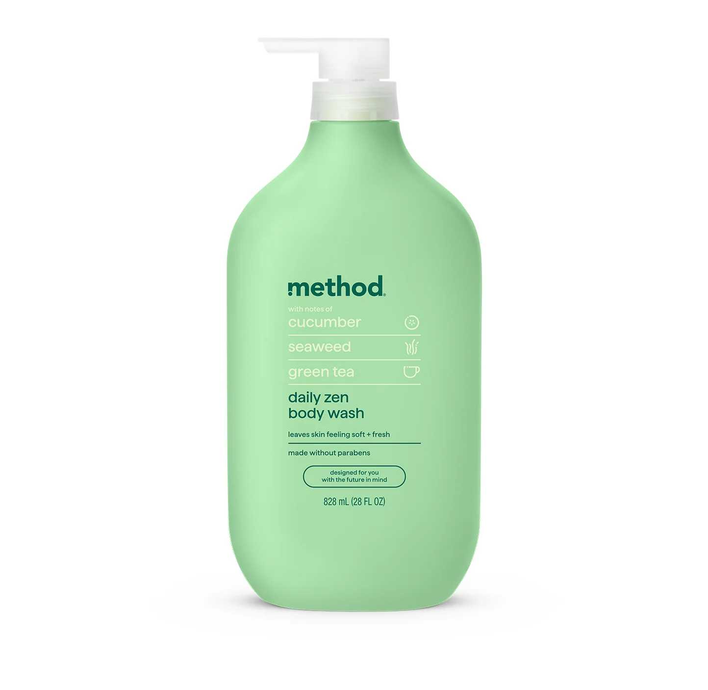 body wash - daily zen, 28 fl oz
