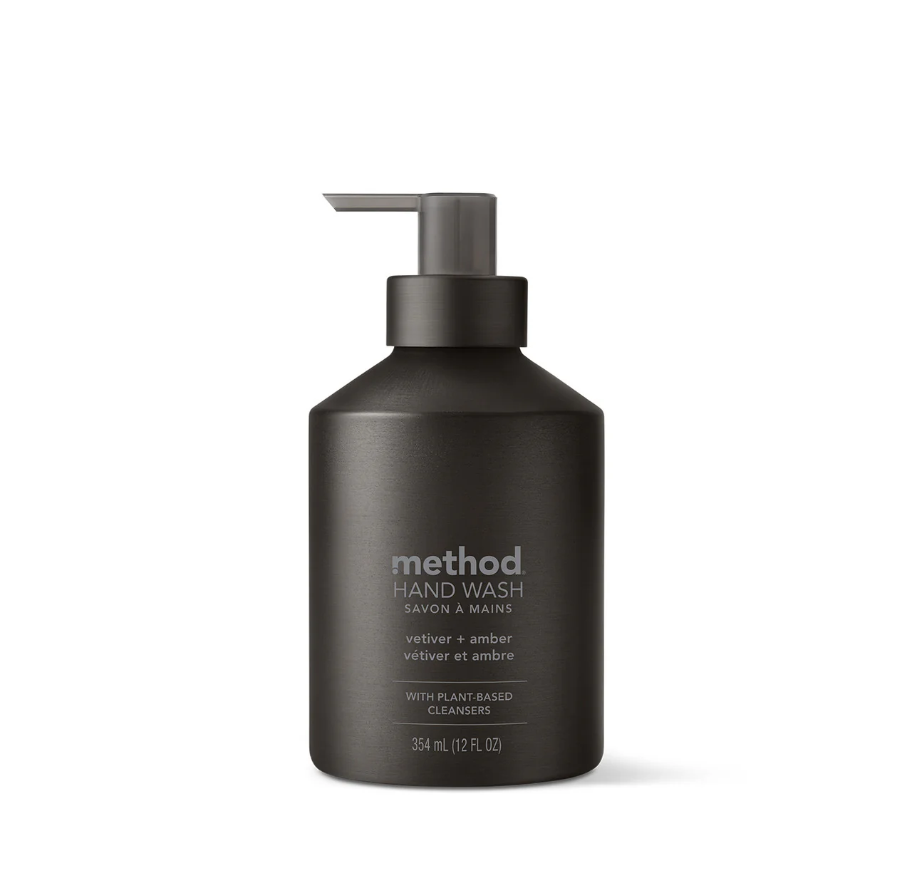 gel hand wash - vetiver + amber, 12 fl oz