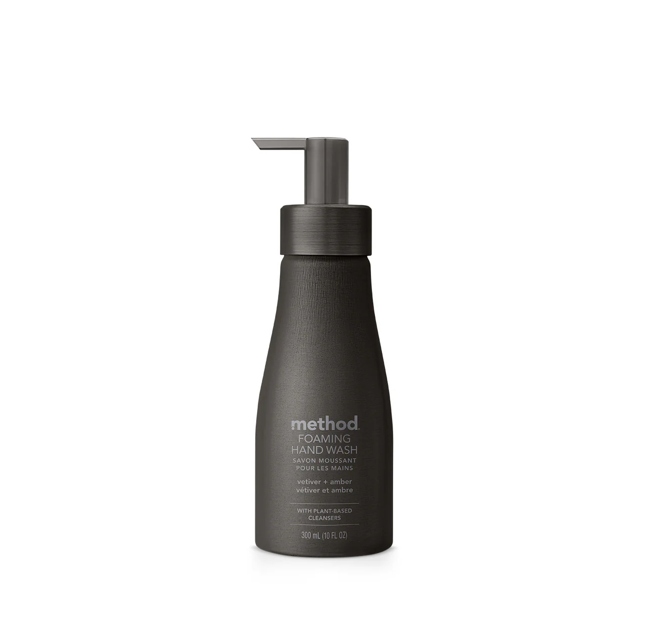 foaming hand wash - vetiver + amber, 10 fl oz