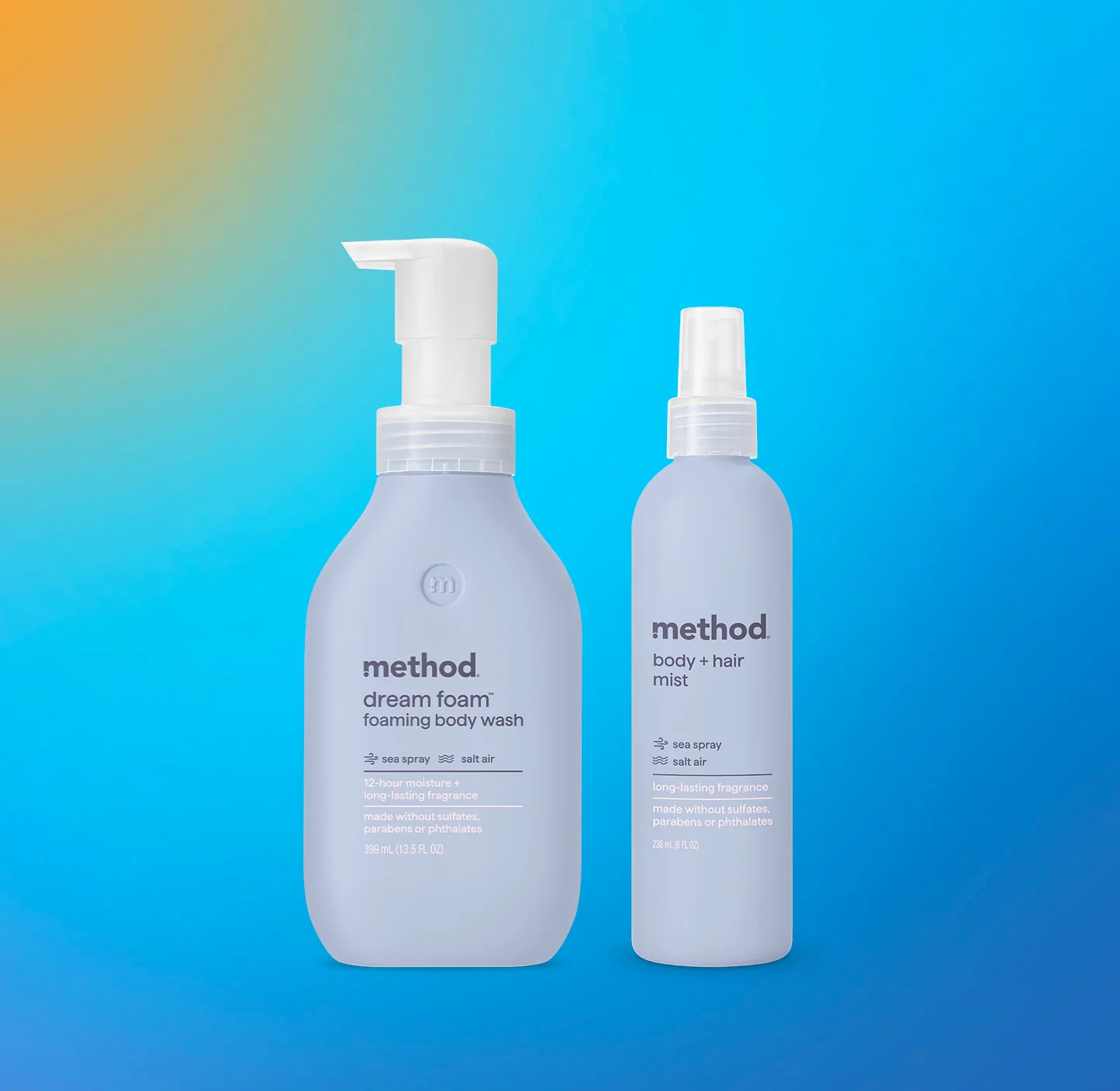sea spray + salt air body wash + mist duo
