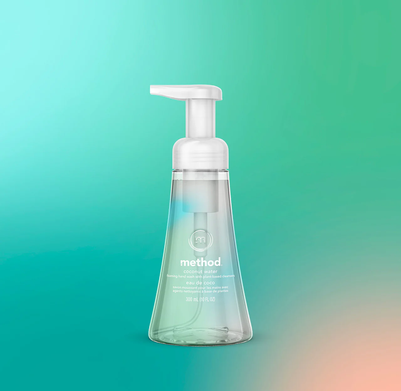 foaming hand wash - coconut water, 10 fl oz