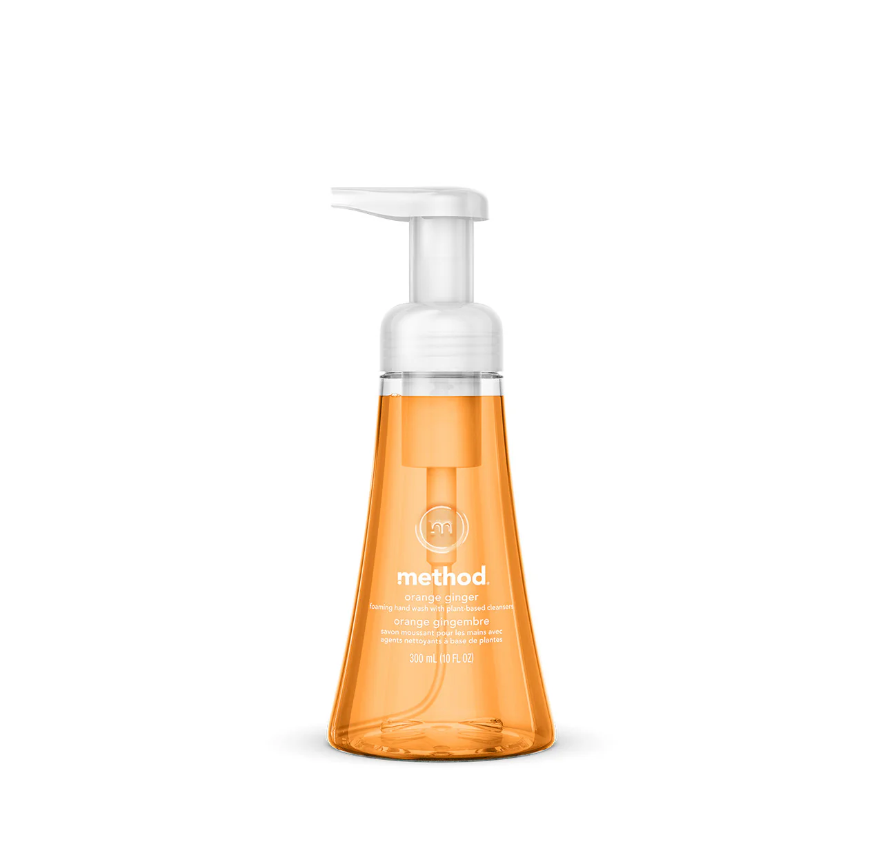 foaming hand wash - orange ginger, 10 fl oz