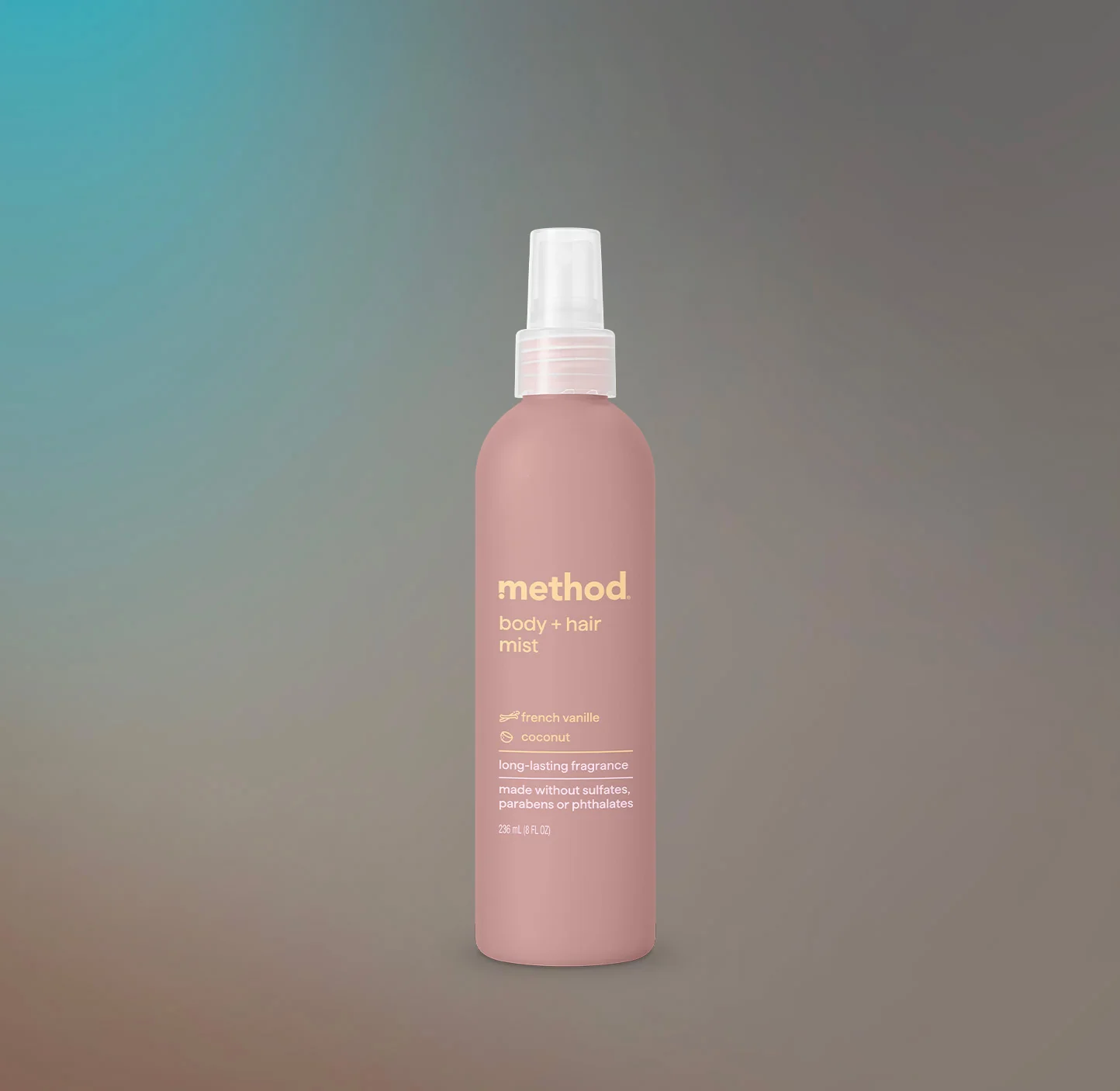 body + hair mist - french vanille + coconut, 8 fl oz