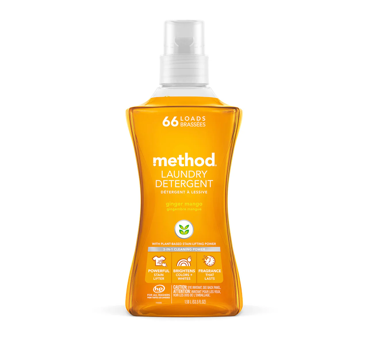 laundry detergent - ginger mango, 53.5 fl oz 5 laundry detergent - ginger mango, 53.5 fl oz