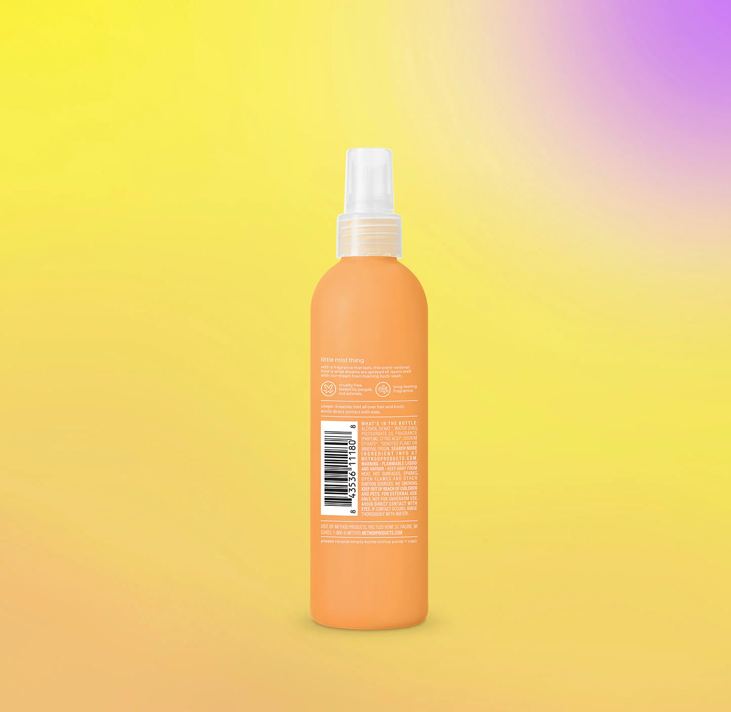 body + hair mist - vetiver + amber, 8 fl oz 3 body + hair mist - vetiver + amber, 8 fl oz