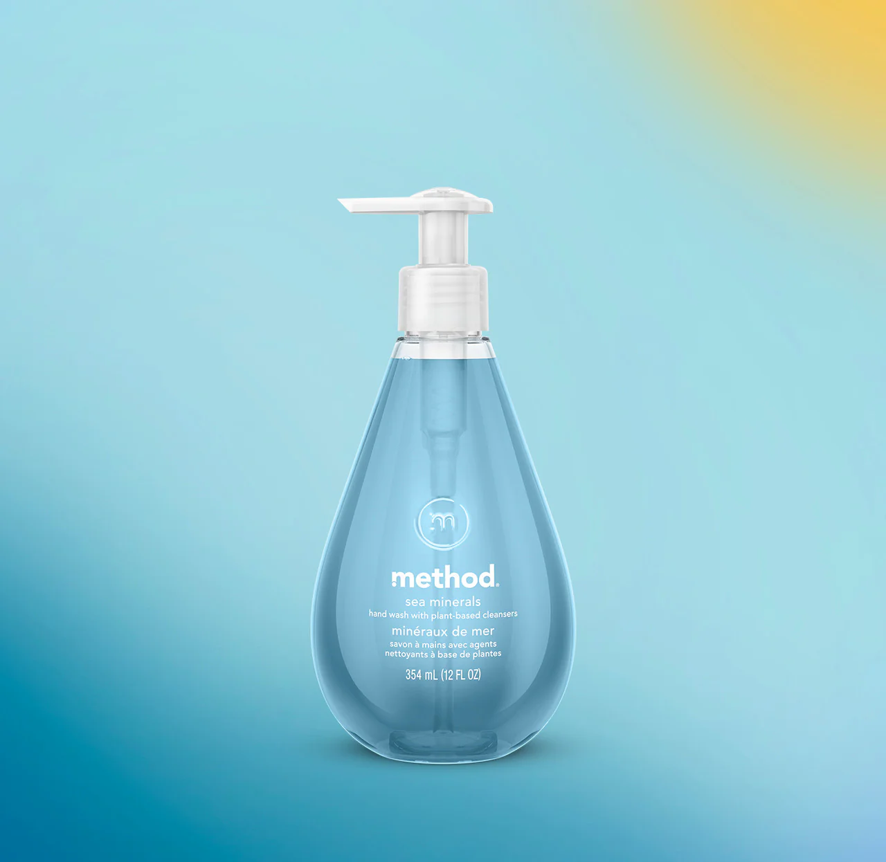 gel hand wash - sea minerals, 12 fl oz
