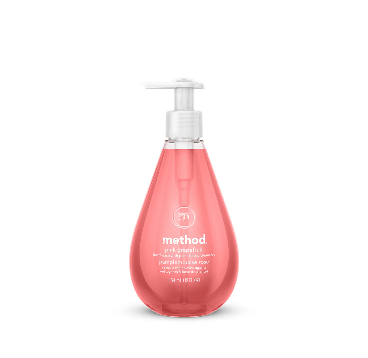 gel hand wash - pink grapefruit, 12 fl oz