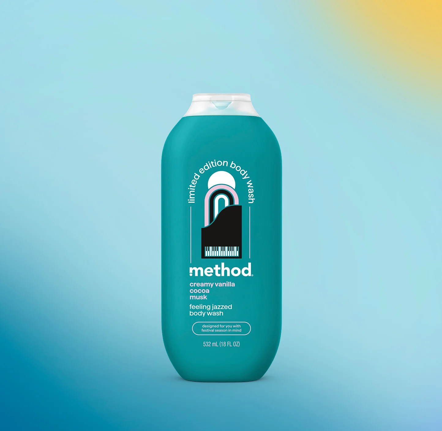 body wash - feeling jazzed, 18 fl oz