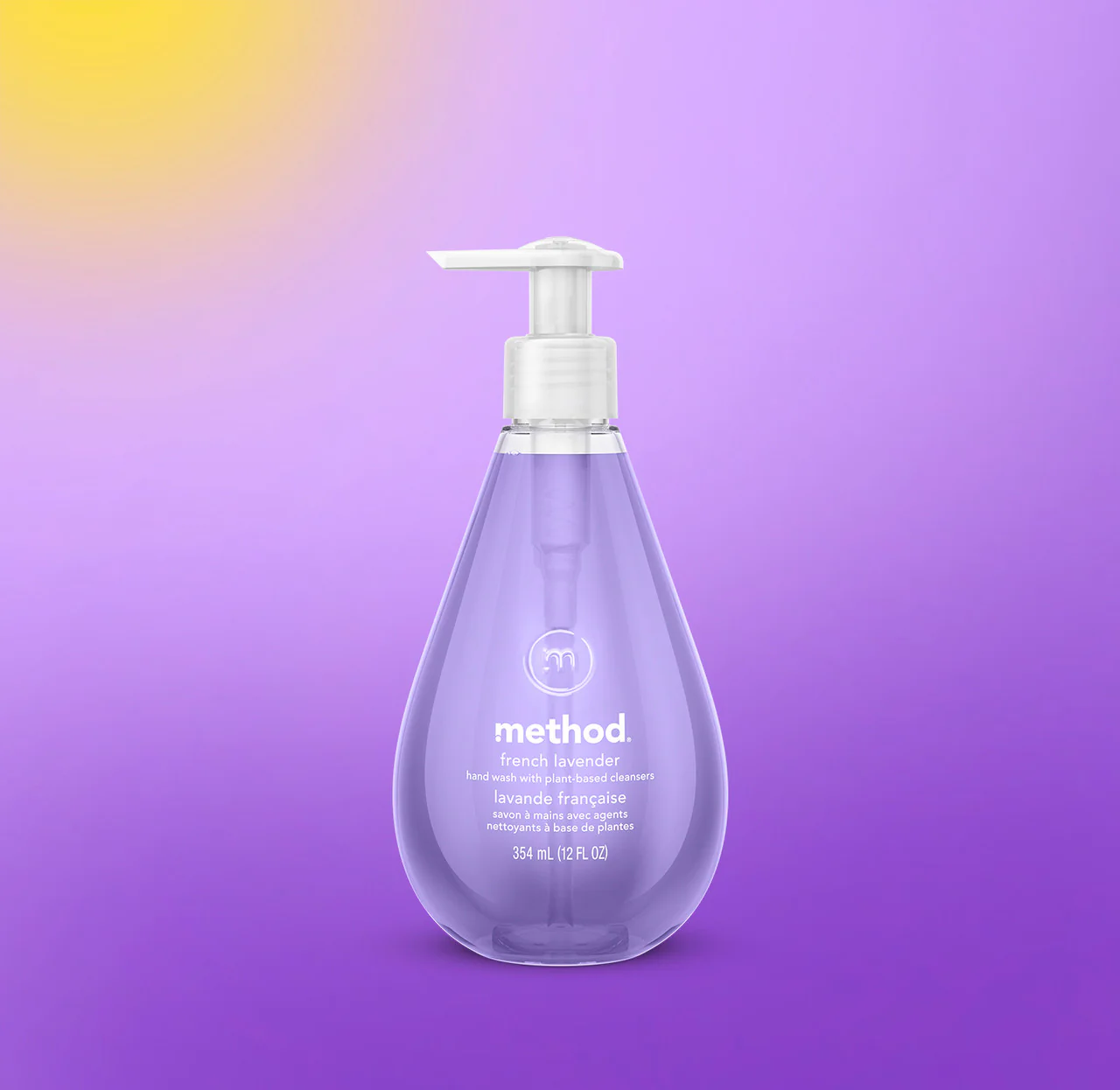 gel hand wash - french lavender, 12 fl oz