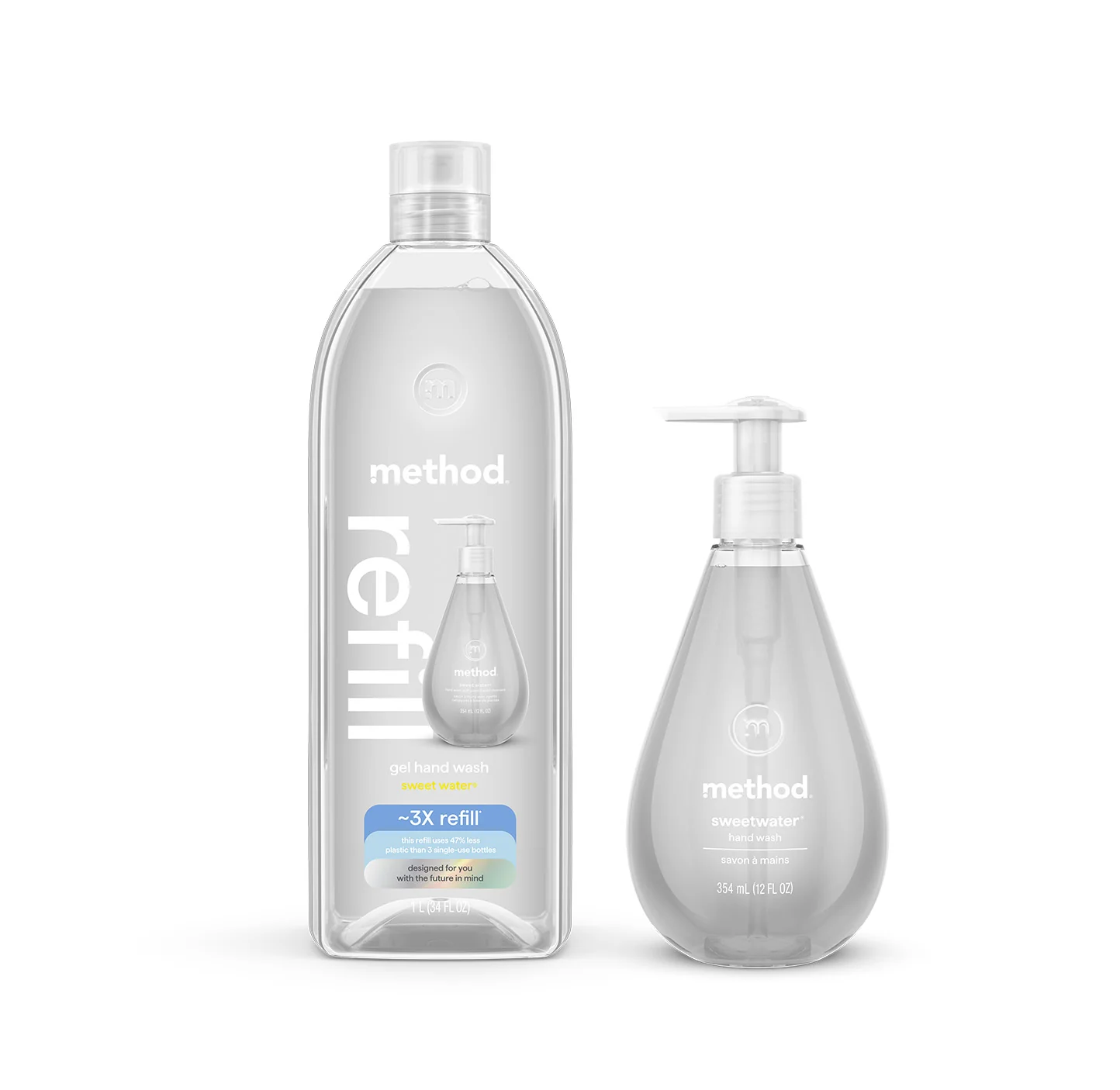 sweet water gel handwash starter set