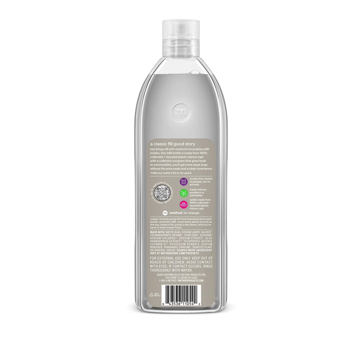 foaming hand wash refill - violet + lavender, 28 fl oz 1 6 foaming hand wash refill - violet + lavender, 28 fl oz 1