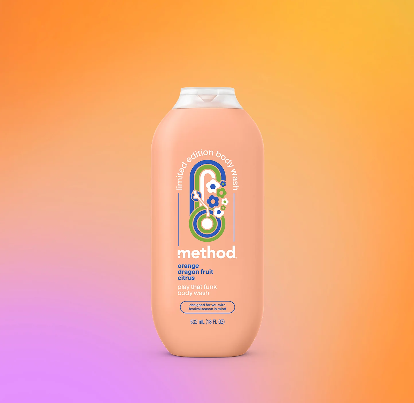 body wash - play that funk, 18 fl oz