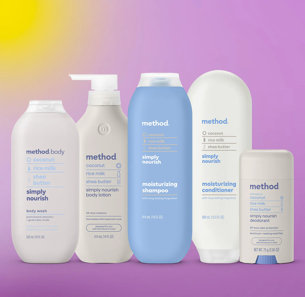 body + hair bundle - simply nourish, 62.15 oz