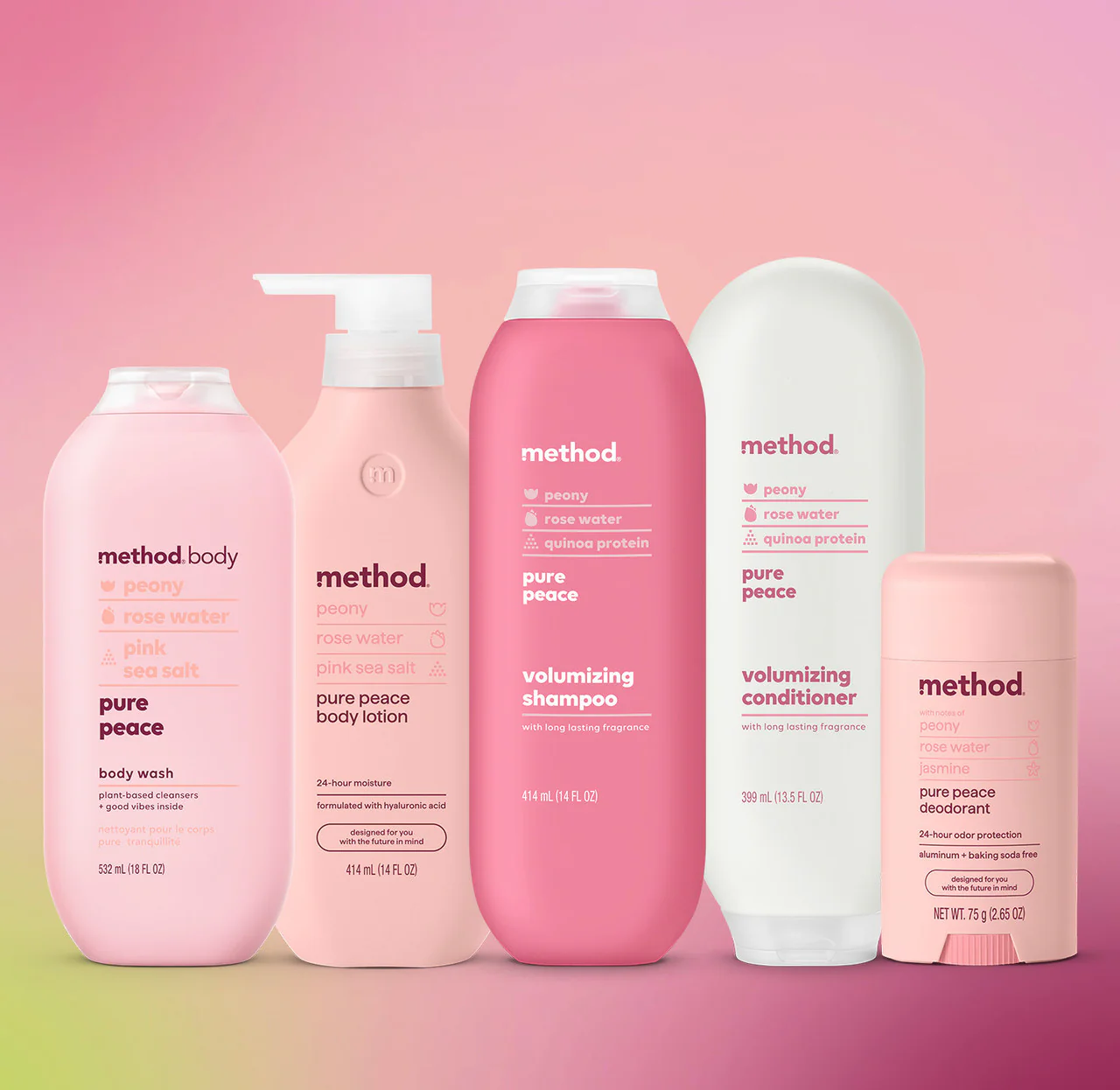 body + hair bundle - pure peace, 62.15 oz