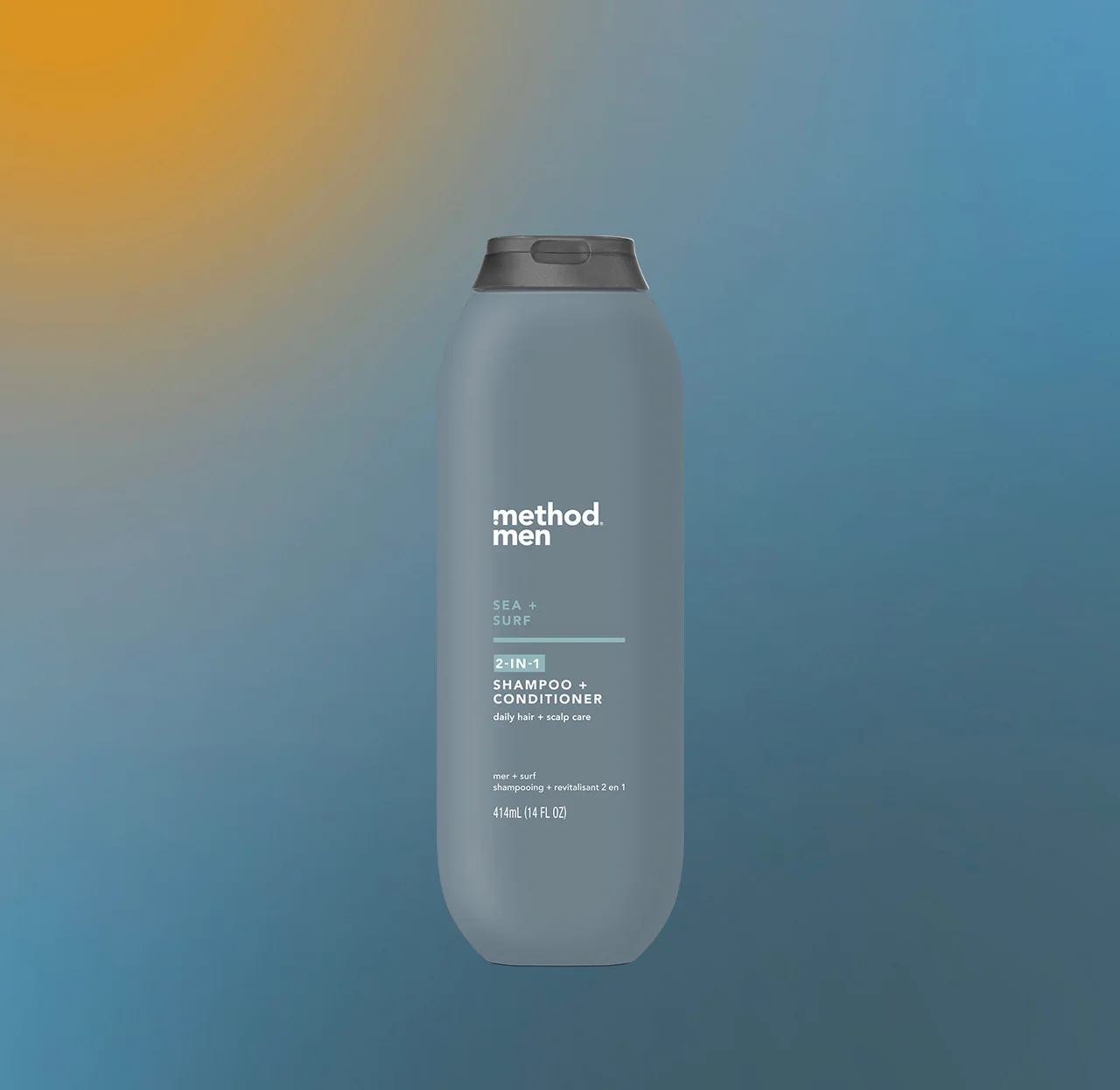 2-in-1 shampoo + conditioner - sea + surf, 14 fl oz